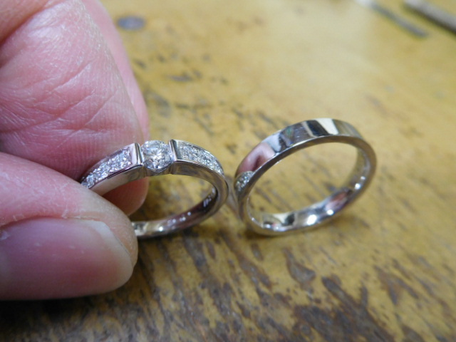 結婚指輪 婚約指輪 セット