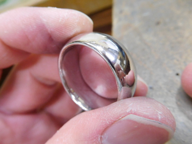 結婚指輪 鍛造 手作り