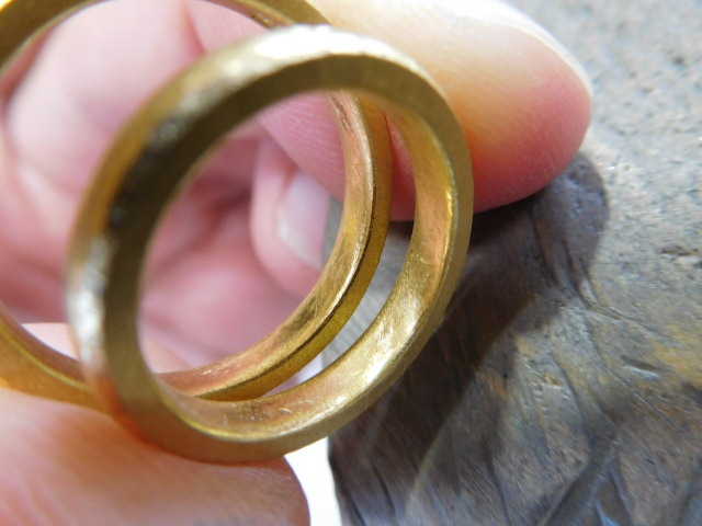 純金 結婚指輪