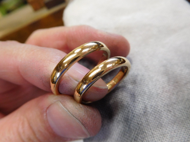 結婚指輪 ゴールド k18