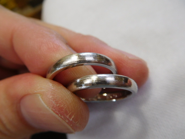 結婚指輪 純プラチナ