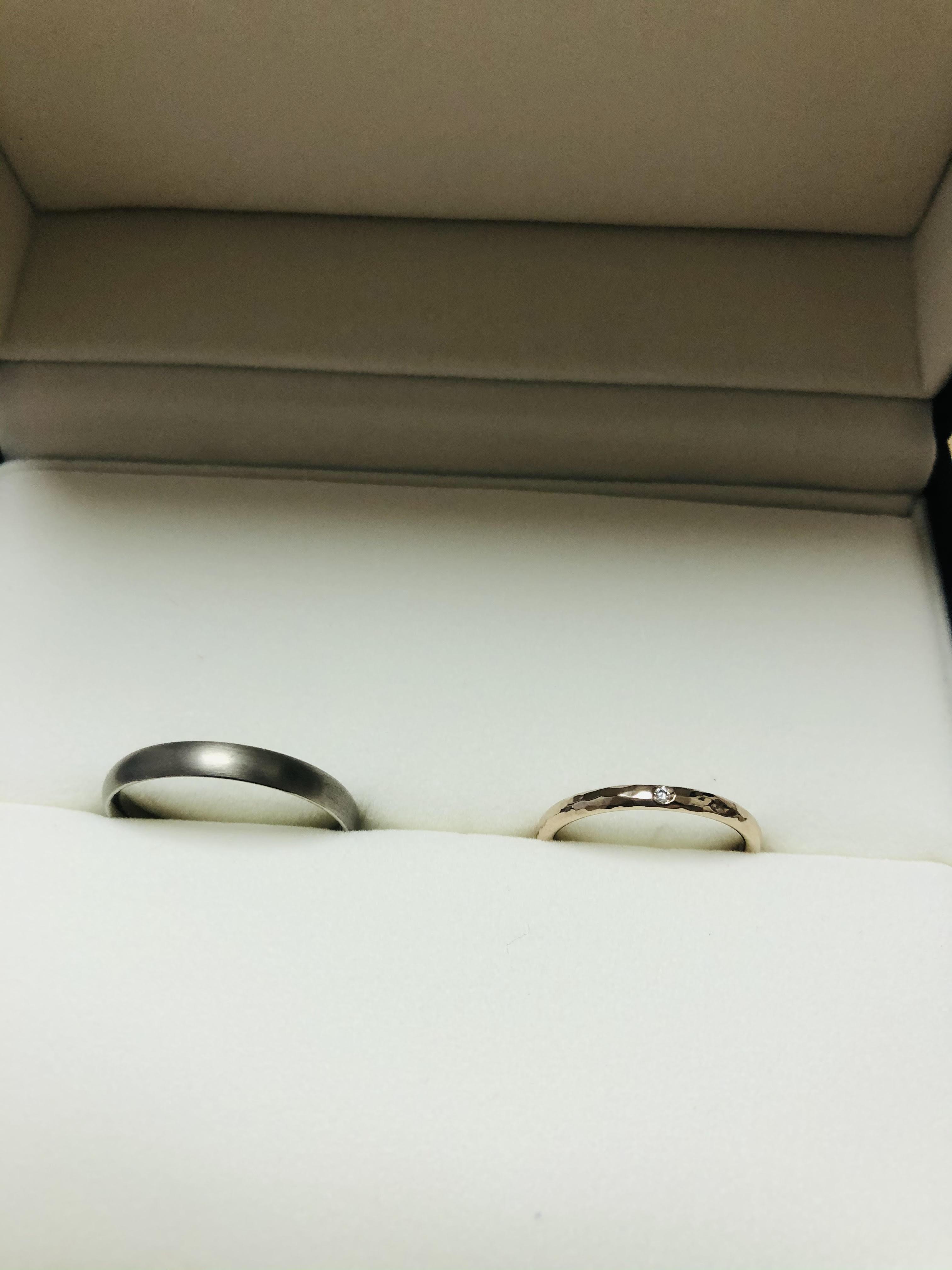 ２ミリ　細い　結婚指輪