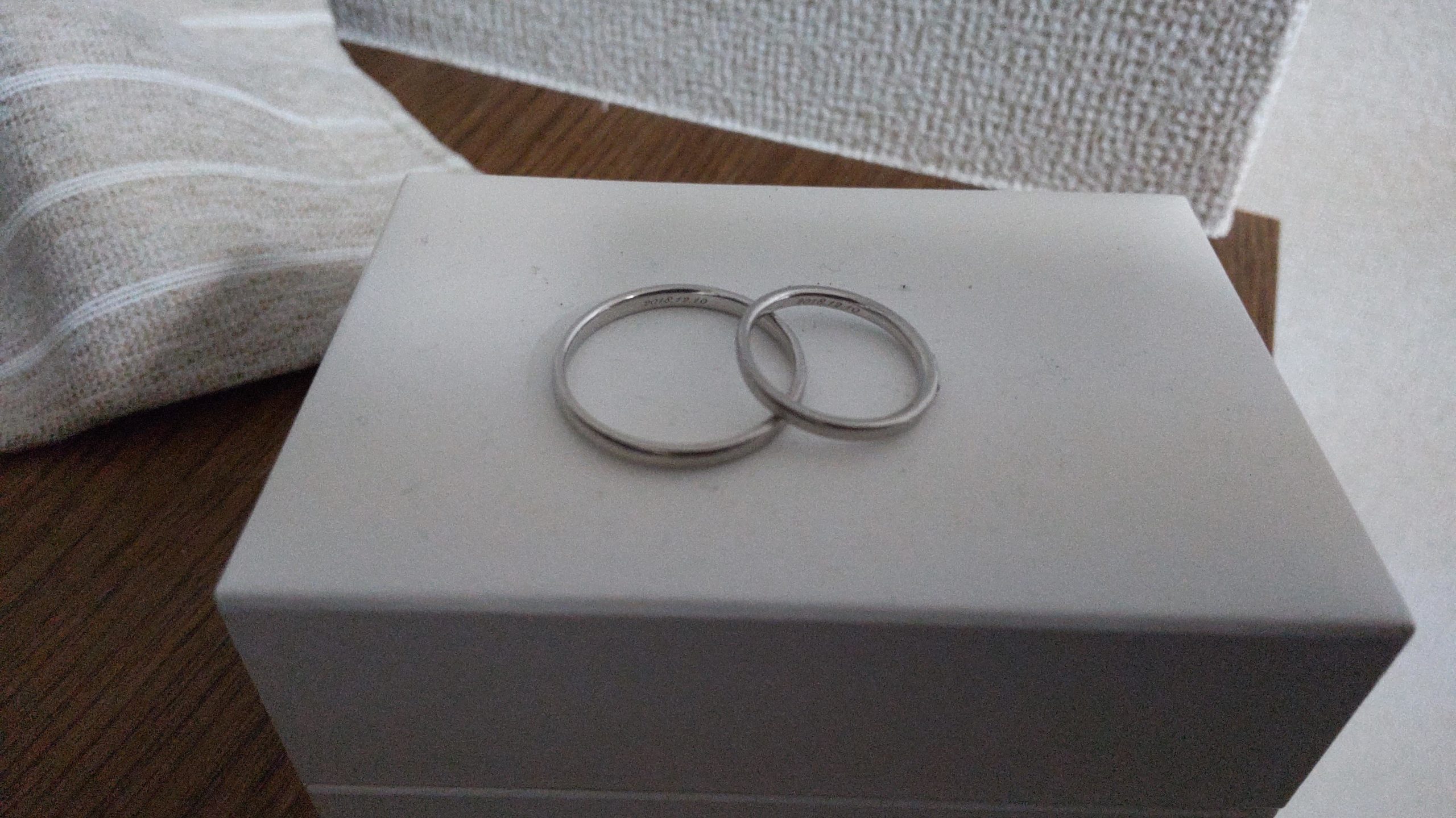 結婚指輪 シルバー シンプル 細い