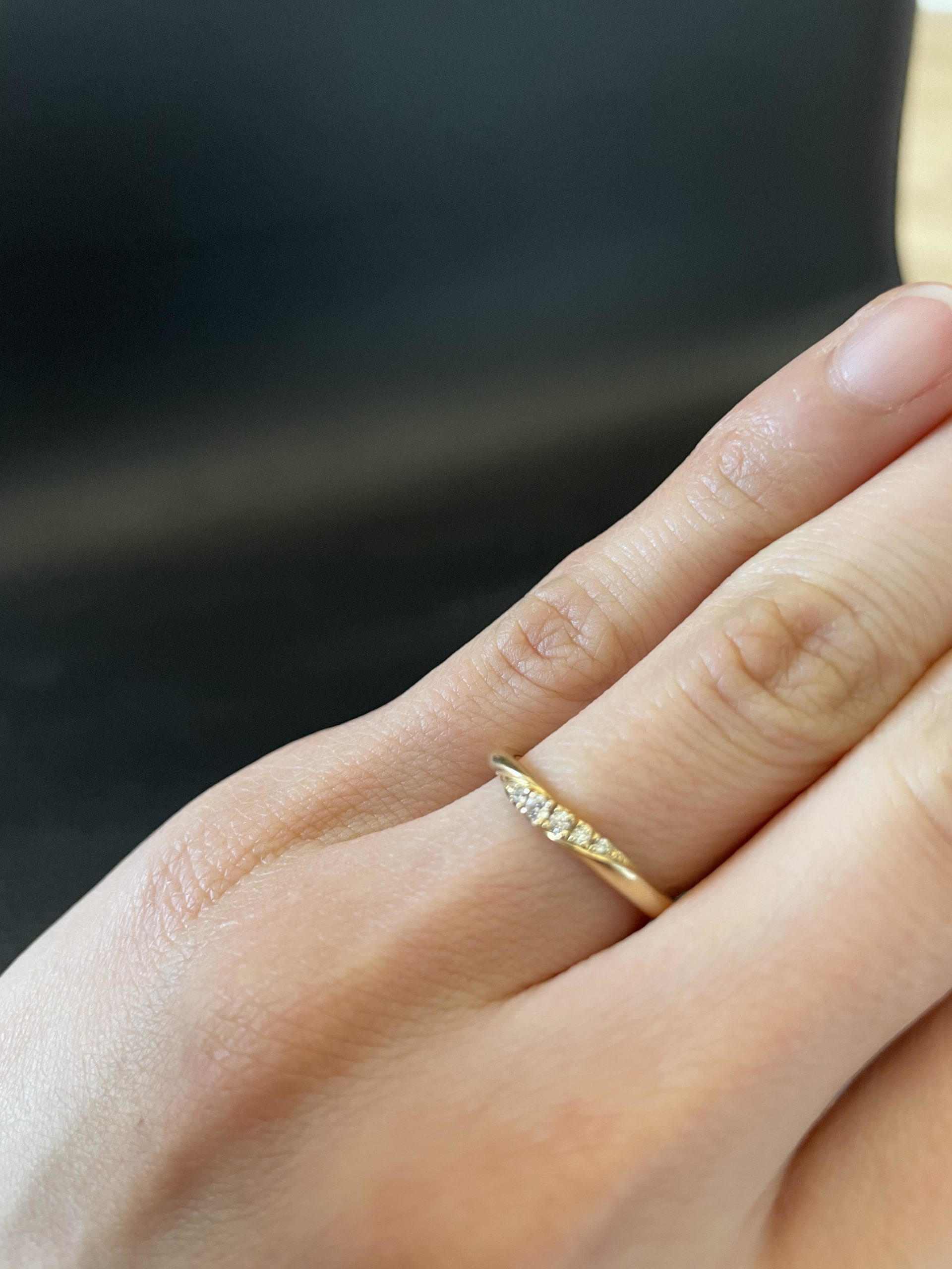 ダイヤパヴェ 結婚指輪