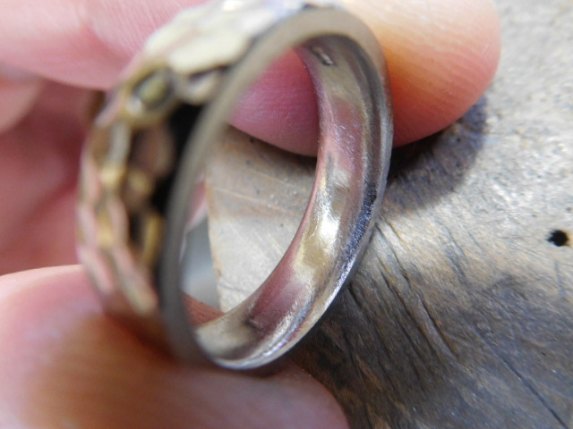 銀婚式　プラチナ　指輪