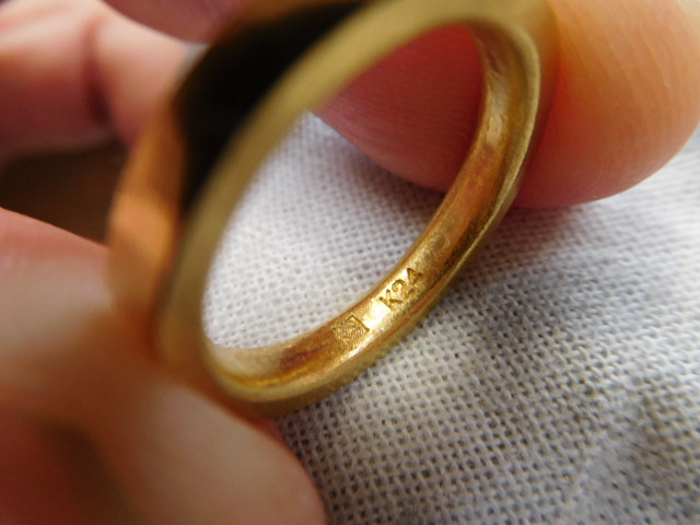 24k 結婚指輪