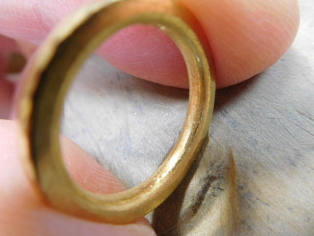 婚約指輪 純金