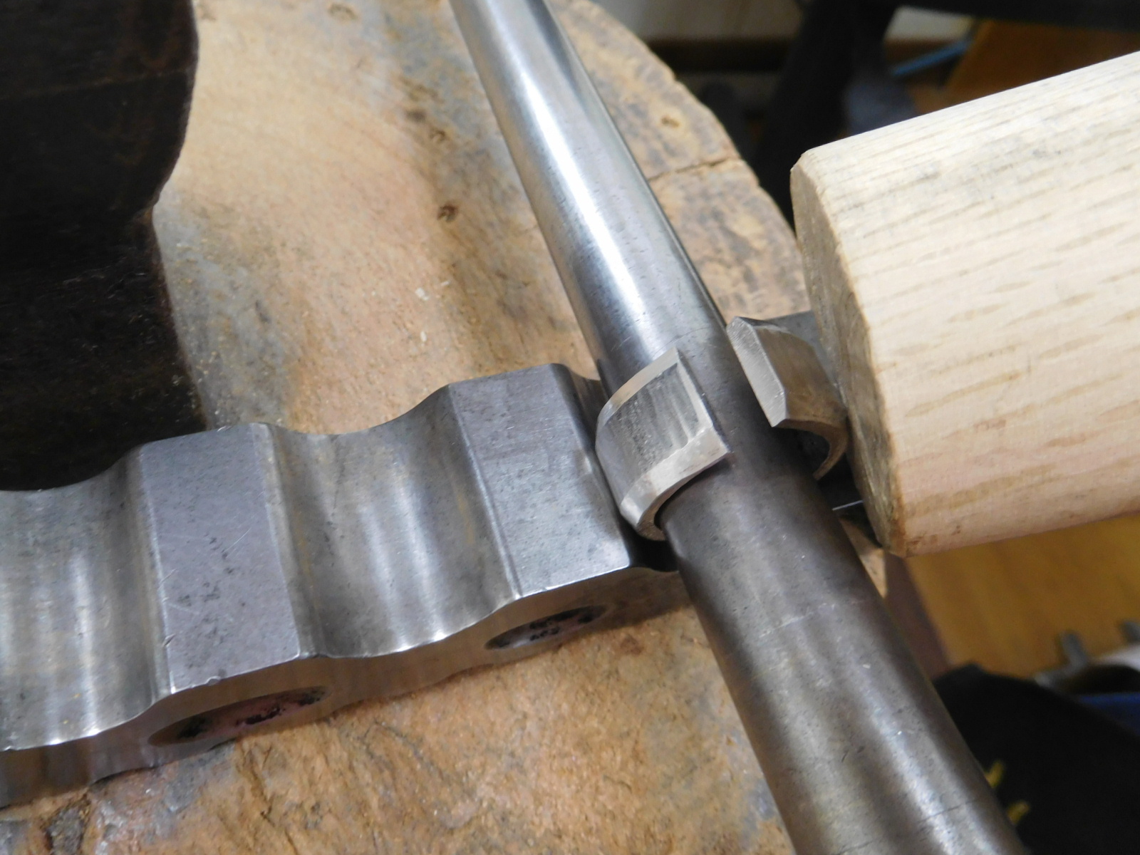 槌目 リング メンズ