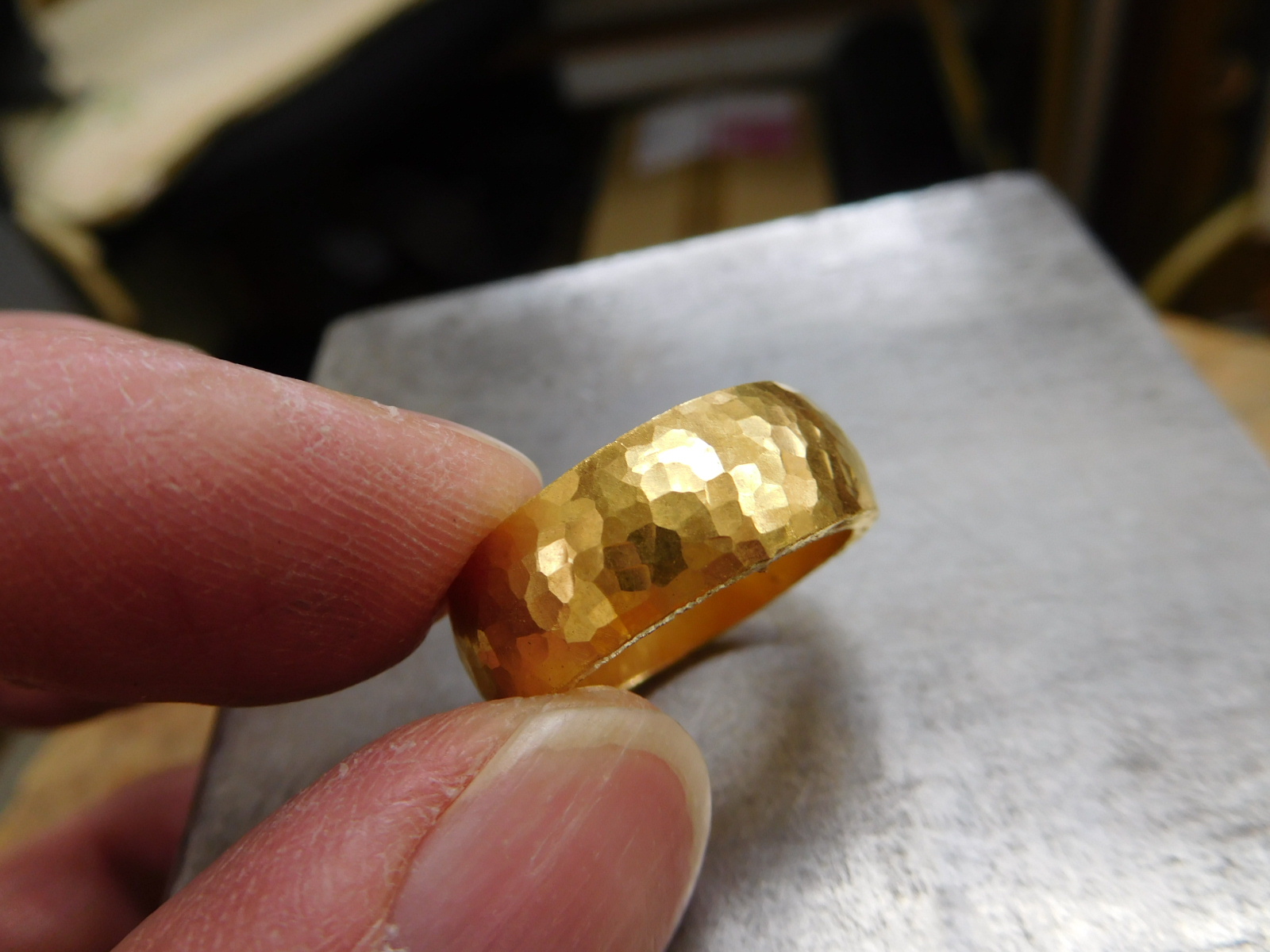 ゴールド 指輪 純金