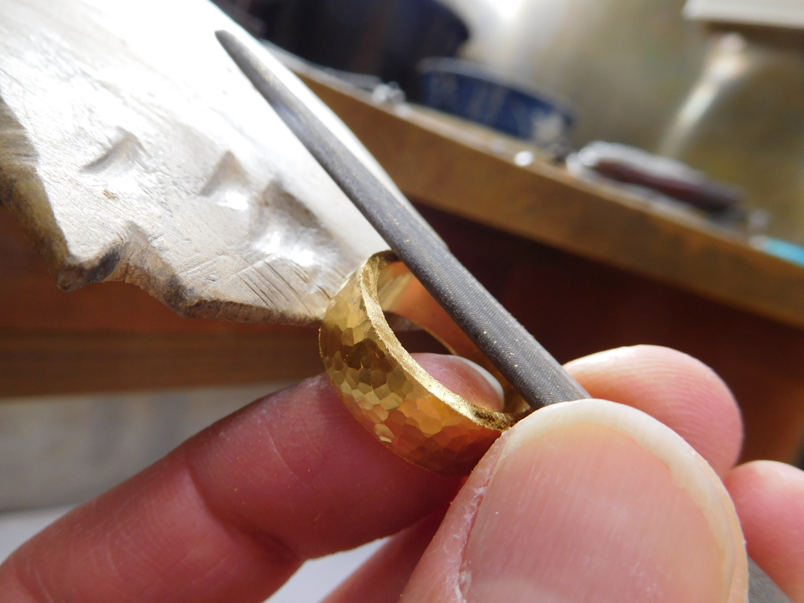 純金 指輪 メンズ