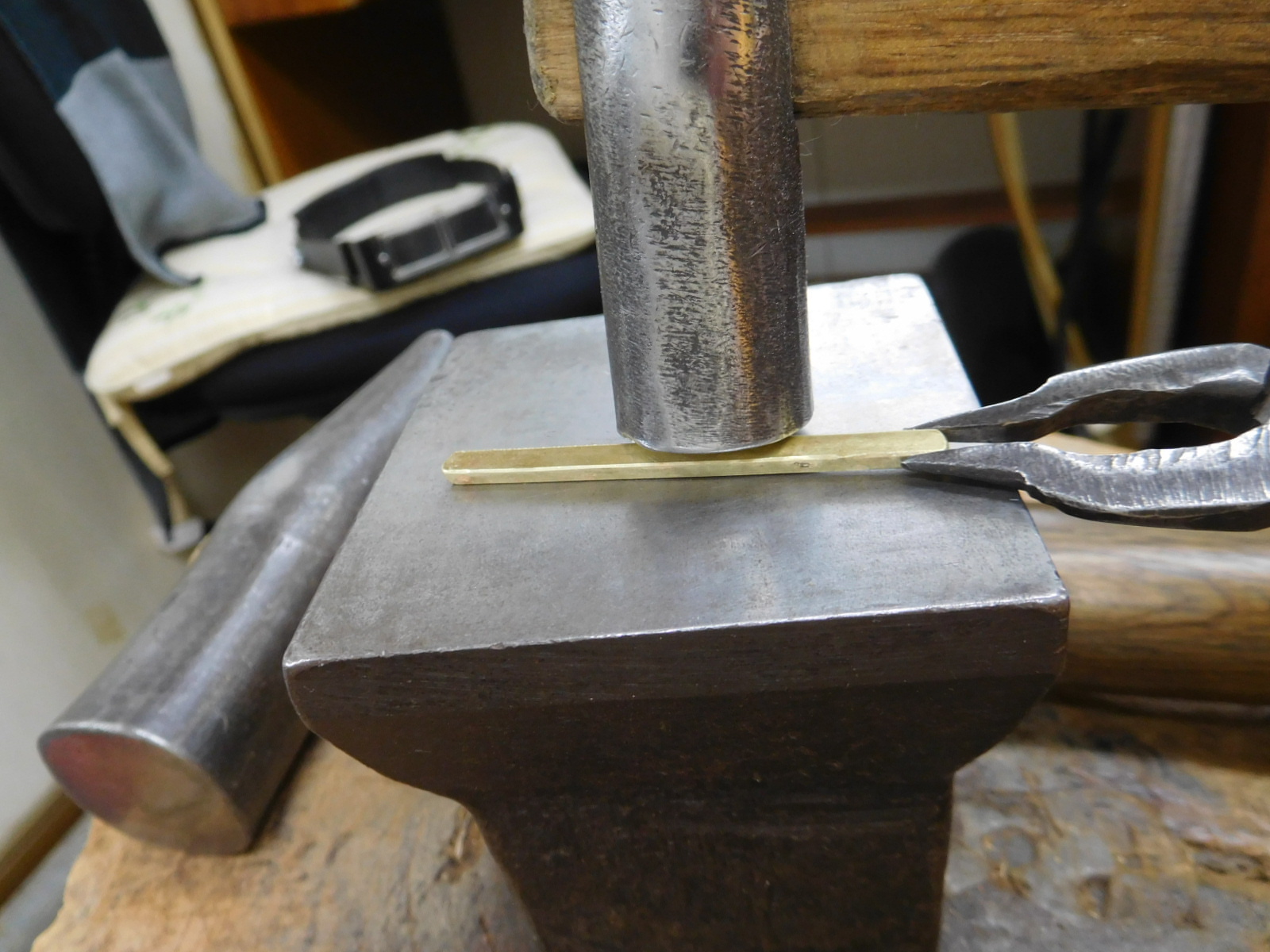 槌目 リング k18