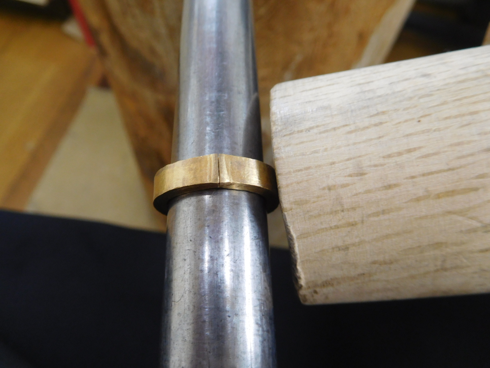 レディース 槌目 リング