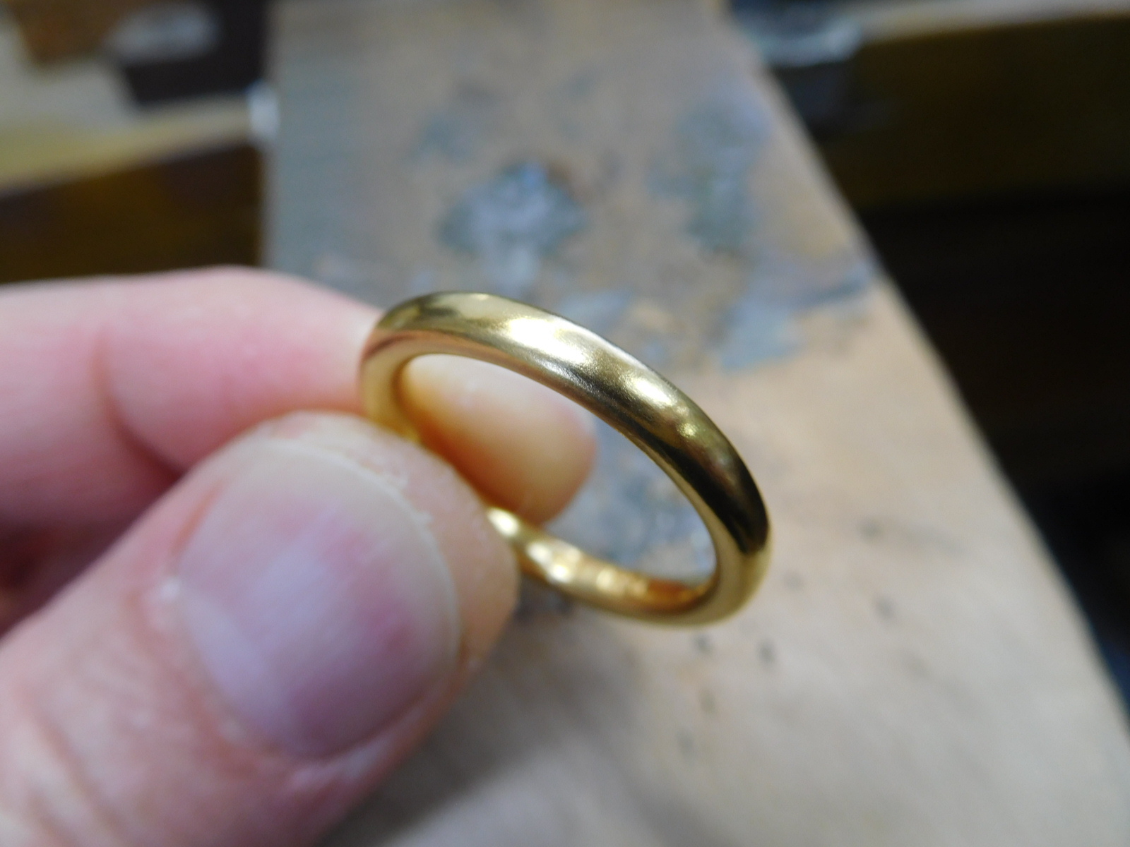 純金 指輪 オーダーメイド