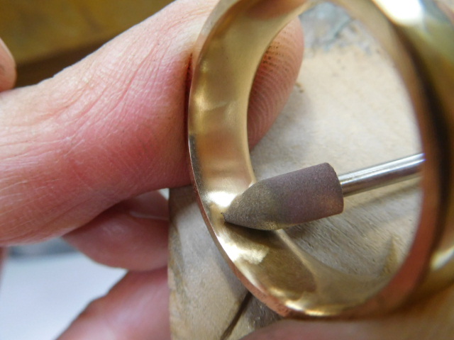 k18 リング 太め