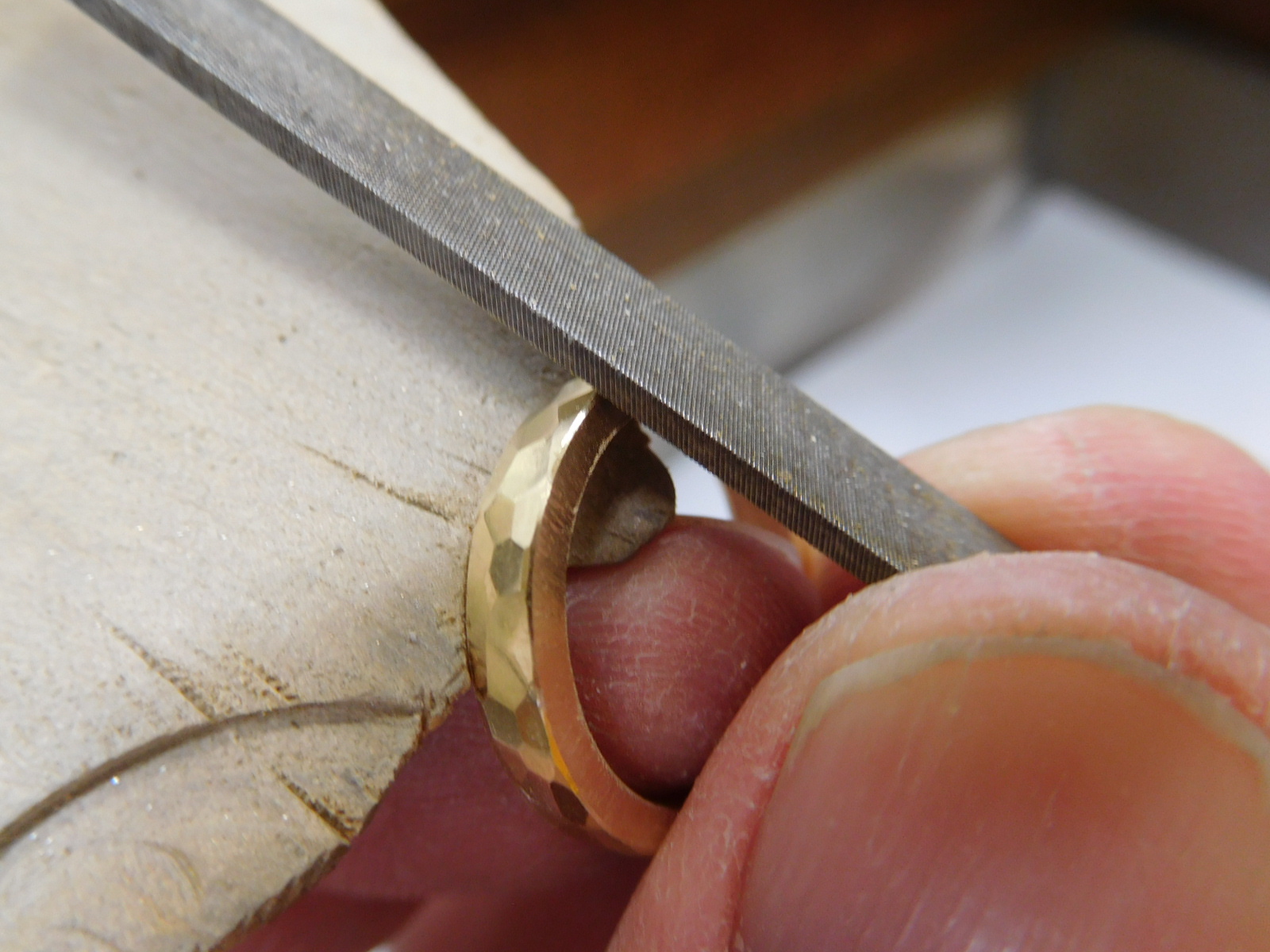 槌目 リング ブランド