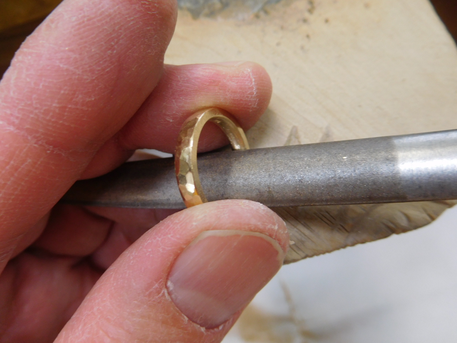 槌目 リング ブランド