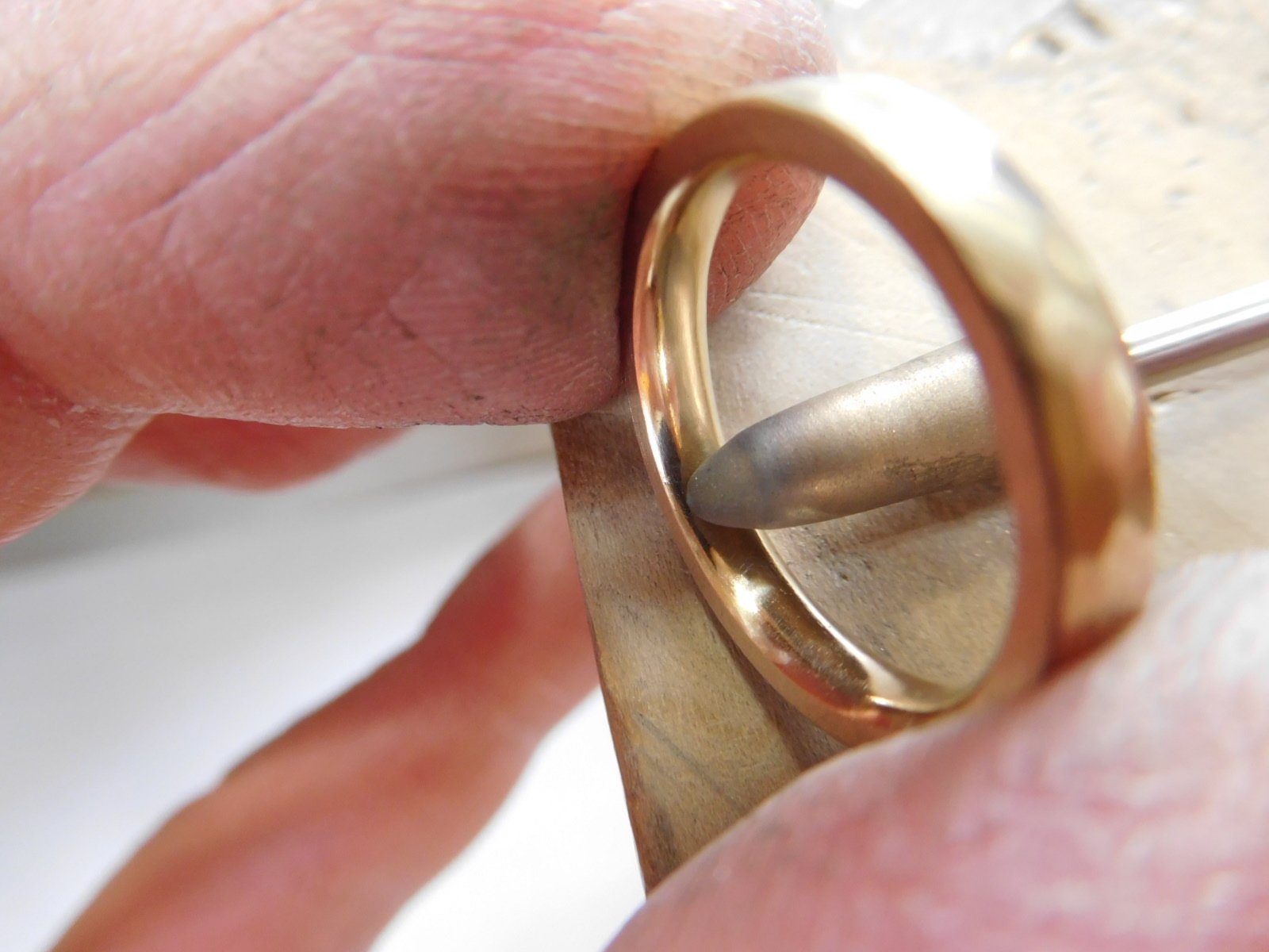 槌目 リング ブランド