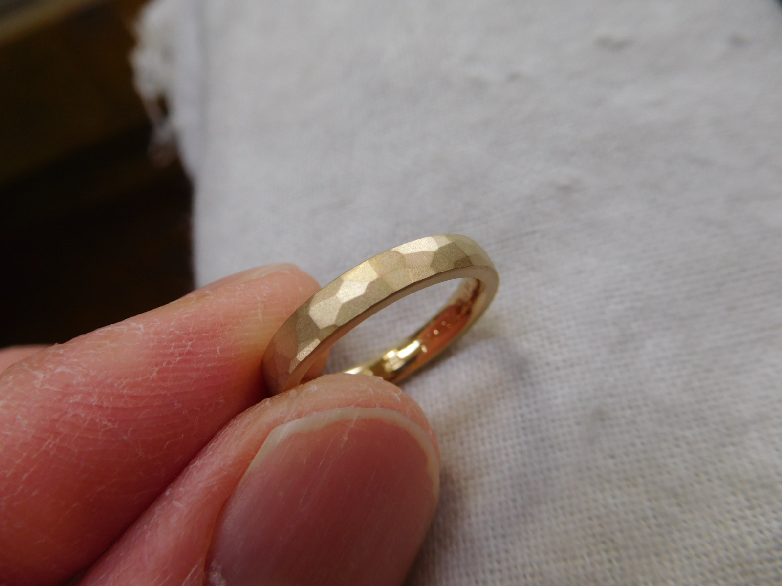 槌目 リング ブランド