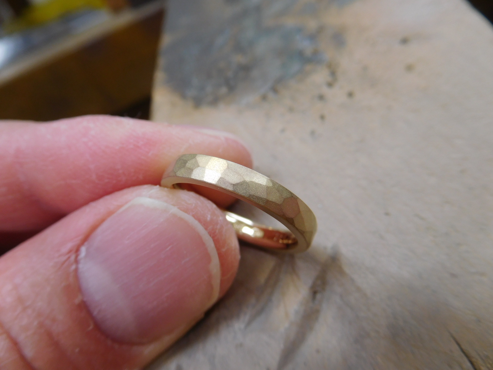 槌目 リング ブランド