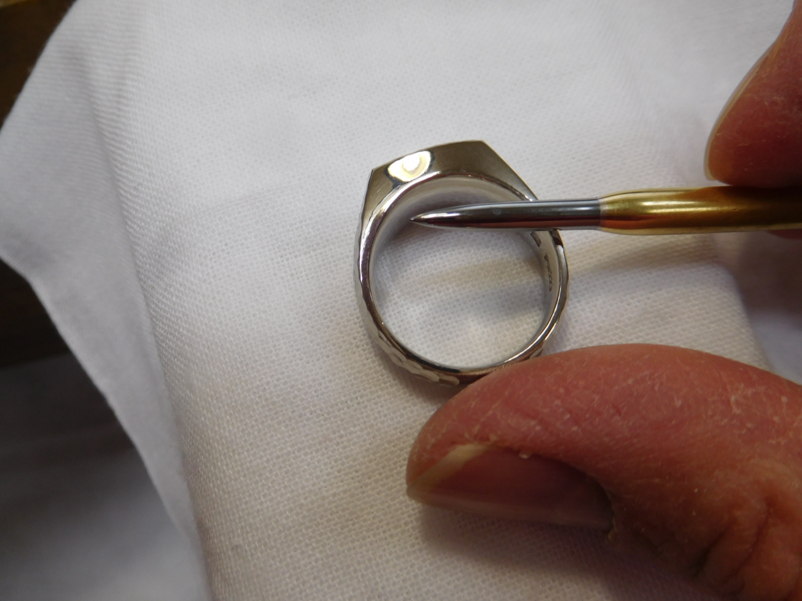 ピンキーリング メンズ シグネット